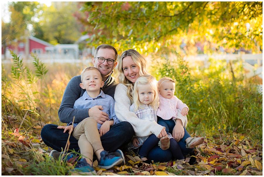 Chicago Fall Family Photographer in October